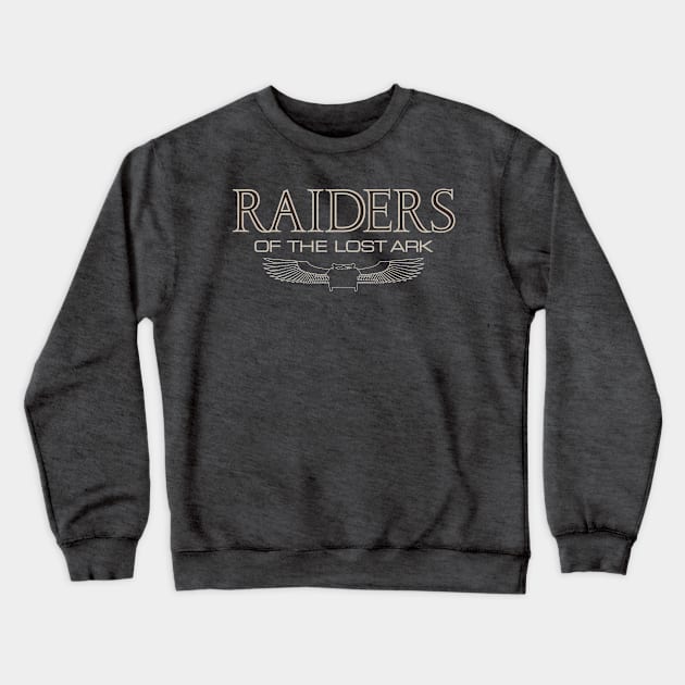 Raiders of the Lost Ark Title Crewneck Sweatshirt by SpruceTavern